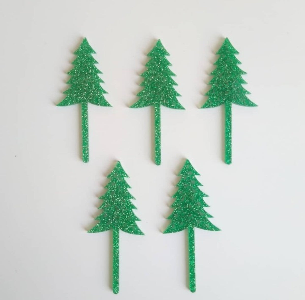 Kit Natal Topo de Doces Árvore Neve Corte - 5 unidades