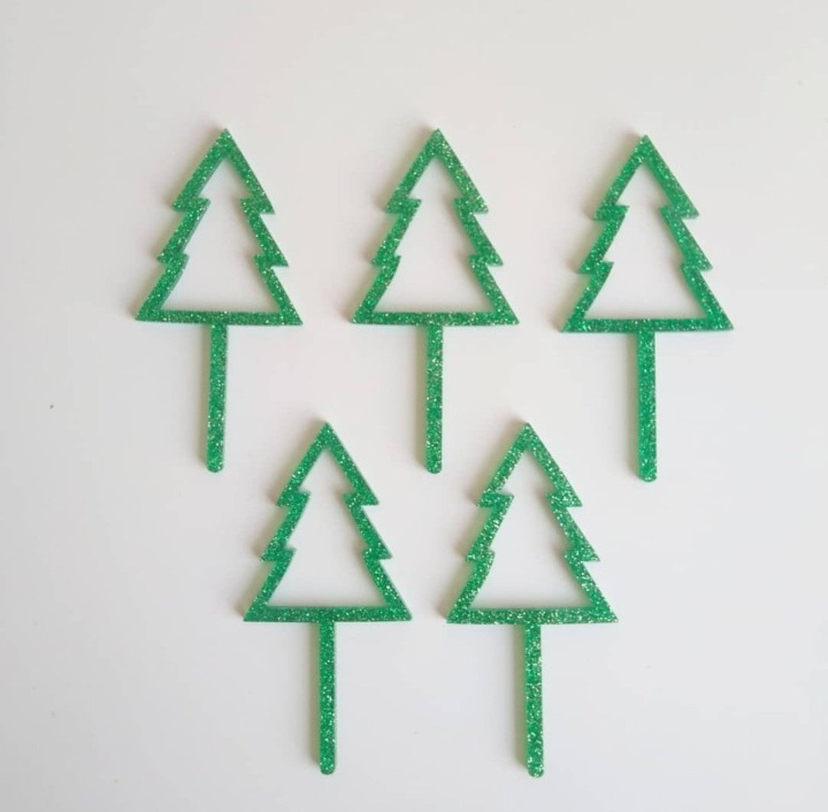 Kit Natal Topo de Doces Árvore Vazada - 5 unidades