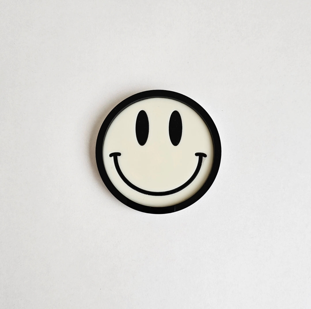 Porta Copos em Acrílico Smile Borda 1-Unidade