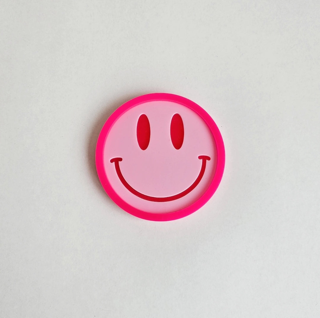Porta Copos em Acrílico Smile Borda 1-Unidade