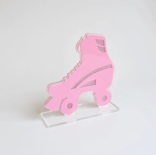 Adorno de Mesa Patins em Acrílico