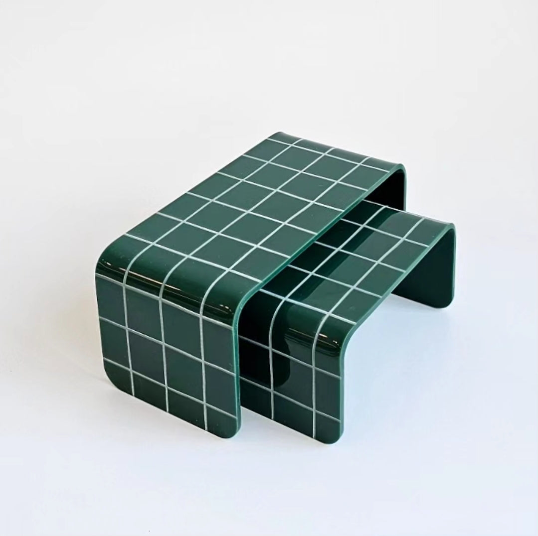 Suporte-Duo-Grid-Verde-Musgo