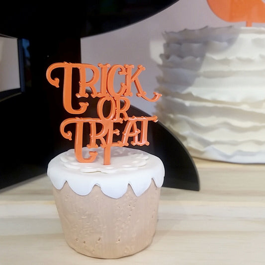 Kit Halloween Trick or Treat - Topo Doce 4 unid