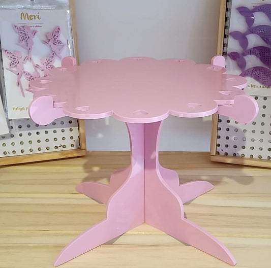 Suporte 3D Pedestal borda Coração