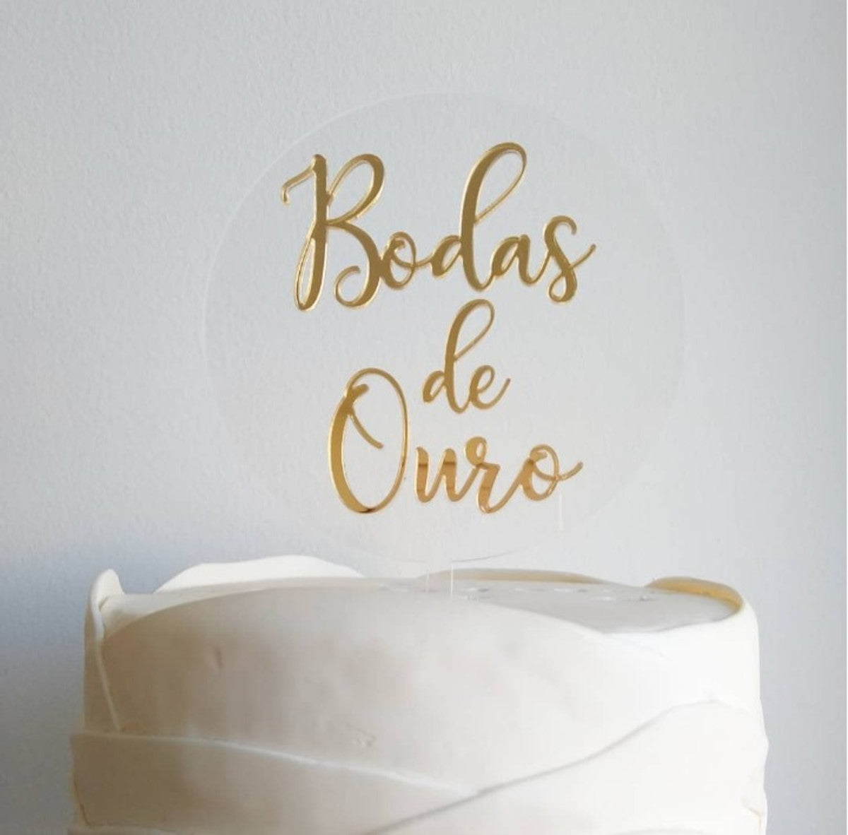 Topo de Bolo Bodas de Casamento