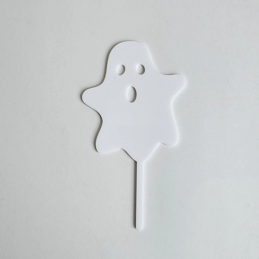 Cake Topper Halloween Fantasma