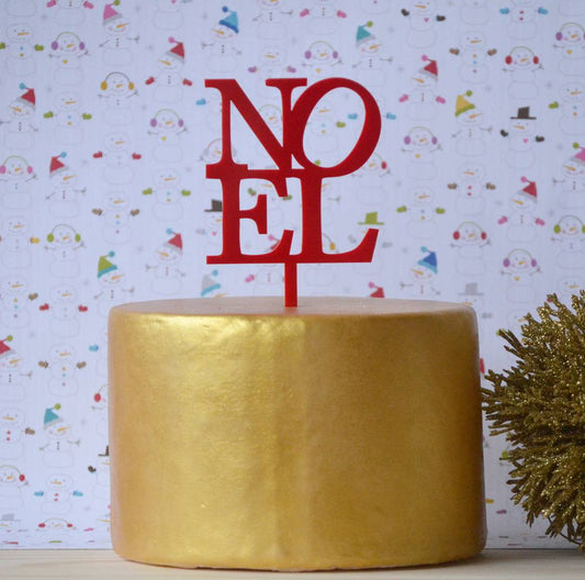 Topo de Bolo Natal Noel